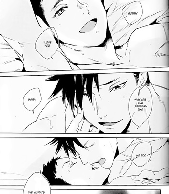 [AZet/ Chidori] The Cowards Red String – Haikyuu!! dj [Eng] – Gay Manga sex 33