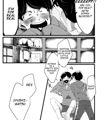 [BENN/ benti] Ichimatsu-niisan kimochi warui – Osomatsu-san dj [Eng] – Gay Manga sex 8