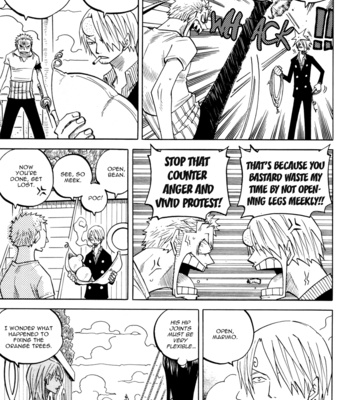 [Saruya Hachi] Bean Feast – One Piece dj [Eng] – Gay Manga sex 6