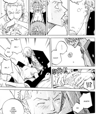 [Saruya Hachi] Bean Feast – One Piece dj [Eng] – Gay Manga sex 10