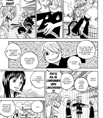 [Saruya Hachi] My Dear Scarecrow – One Piece dj [Eng] – Gay Manga sex 13