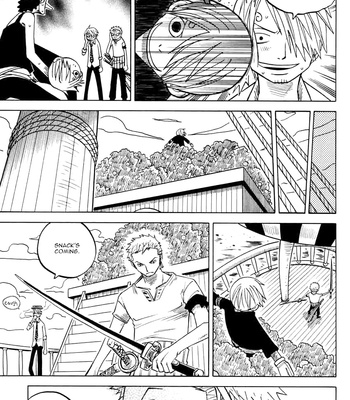 [Saruya Hachi] My Dear Scarecrow – One Piece dj [Eng] – Gay Manga sex 23