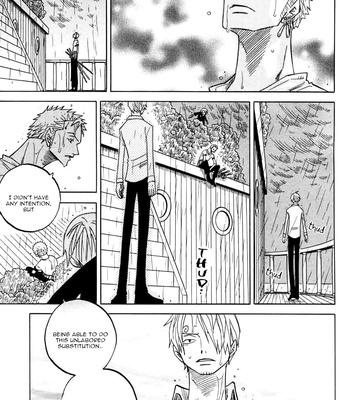 [Saruya Hachi] My Dear Scarecrow – One Piece dj [Eng] – Gay Manga sex 29