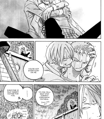 [Saruya Hachi] My Dear Scarecrow – One Piece dj [Eng] – Gay Manga sex 31