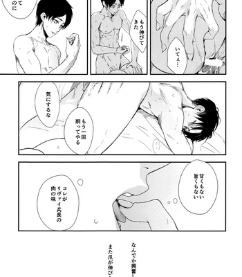 [Sabamiso/ Sabanomisoni] My Valiant Hound – Attack on Titan dj [JP] – Gay Manga sex 26