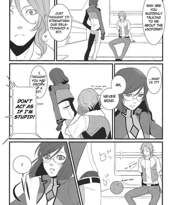[5minutes later] During the Night in Uniform – Gundam 00 dj [Eng] – Gay Manga sex 5