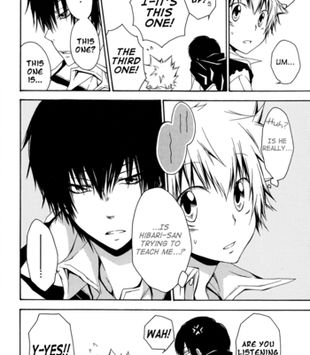 [KUBYOU Azami] Studying with a Student Teacher – Katekyo Hitman Reborn! dj [Eng] – Gay Manga sex 9