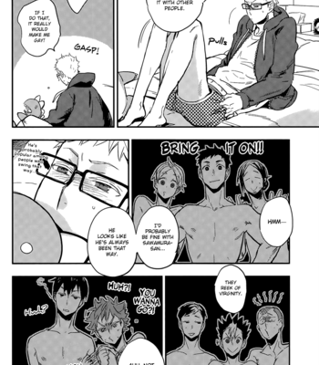 [Cinnamon] Tsukishima-kun wa Benkyouchuu – Haikyuu!! dj [Eng] – Gay Manga sex 11