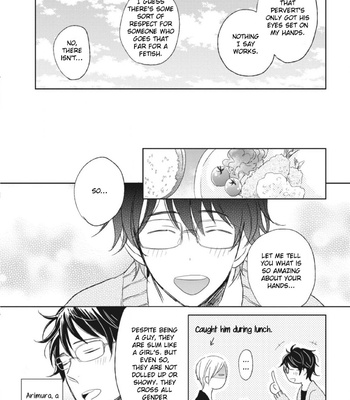 [SAKUMOTO Ayu] Ote o Haishaku [Eng] – Gay Manga sex 12