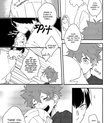 [Momose An/ Ama-ai] Kageyama-san to Hinata-kun – Haikyuu!! dj [Eng] – Gay Manga sex 18