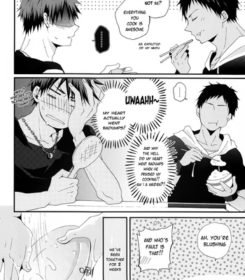 [Sakuragashi] sweetheart’s Kiss – Kuroko no Basuke dj [Eng] – Gay Manga sex 6