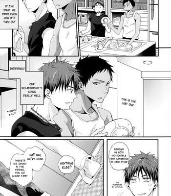 [Sakuragashi] sweetheart’s Kiss – Kuroko no Basuke dj [Eng] – Gay Manga sex 7