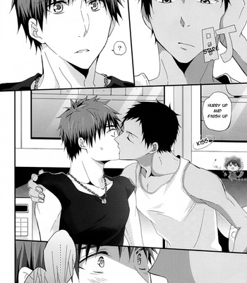 [Sakuragashi] sweetheart’s Kiss – Kuroko no Basuke dj [Eng] – Gay Manga sex 8