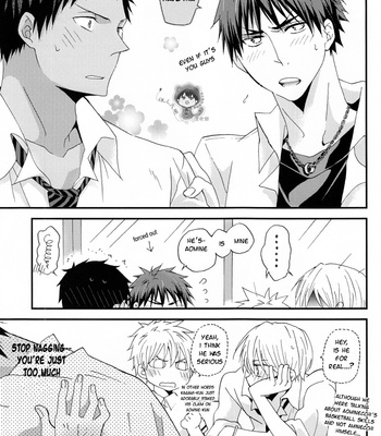 [Sakuragashi] sweetheart’s Kiss – Kuroko no Basuke dj [Eng] – Gay Manga sex 19