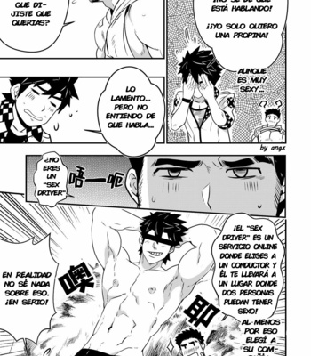 [Mazjojo] Hey! Mr. Taxi! [Esp] – Gay Manga sex 10