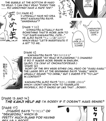 [7days (Ineminori)] Ichikara Jihen – Osomatsu-san dj [Eng] – Gay Manga sex 24