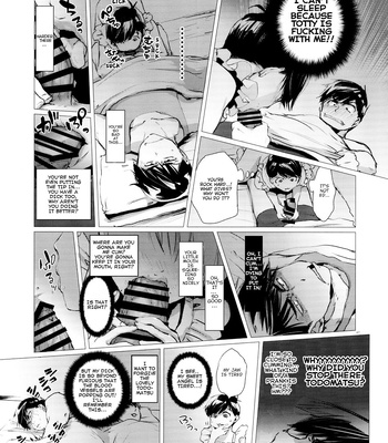 [Denpashishi (Ichishiki)] Thank You Youngest! Volume 2 – Osomatsu-san dj [Eng] – Gay Manga sex 47