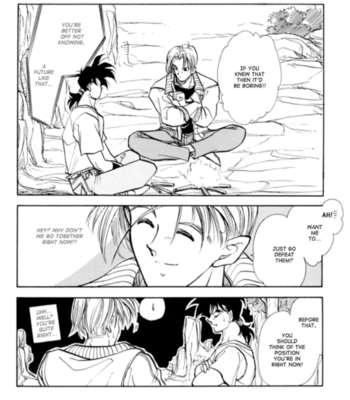 [ACT/ Fusamichi Taku] Stiches in Time – Dragon Ball dj [Eng] – Gay Manga sex 37