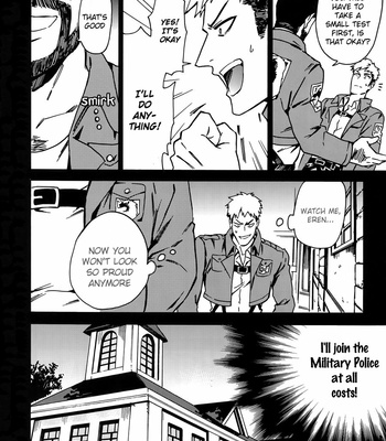 [Kometubu (Rittiri)] Toraware no Inran Pony – Shingeki no Kyojin dj [Eng] – Gay Manga sex 8