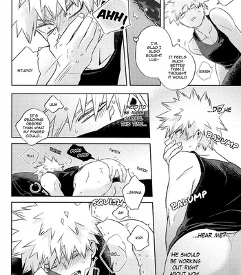 [Umami zeitaku dashi] Bakugou, nani shitenno – Boku no Hero Academia dj [Eng] – Gay Manga sex 16