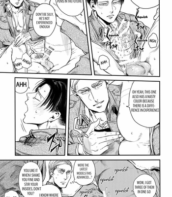 [13 (A太)] Pingpong Todoke-mono esu – Attack on Titan dj [Eng] – Gay Manga sex 20