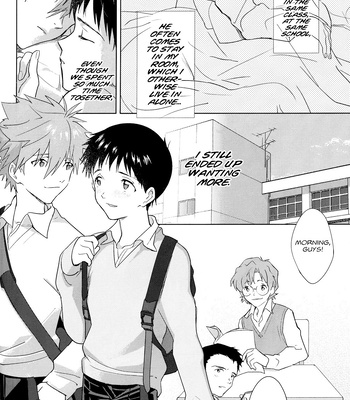 [Otsugata Chocolate Cake (Kana)] Itsumo to Chigau Nioi – Neon Genesis Evangelion dj [Eng] – Gay Manga sex 6