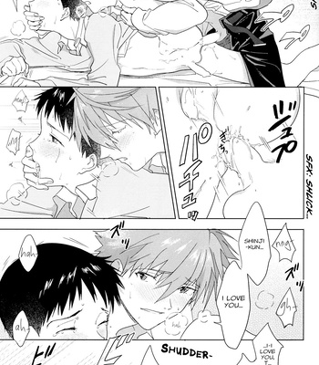 [Otsugata Chocolate Cake (Kana)] Itsumo to Chigau Nioi – Neon Genesis Evangelion dj [Eng] – Gay Manga sex 17