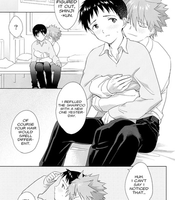 [Otsugata Chocolate Cake (Kana)] Itsumo to Chigau Nioi – Neon Genesis Evangelion dj [Eng] – Gay Manga sex 19