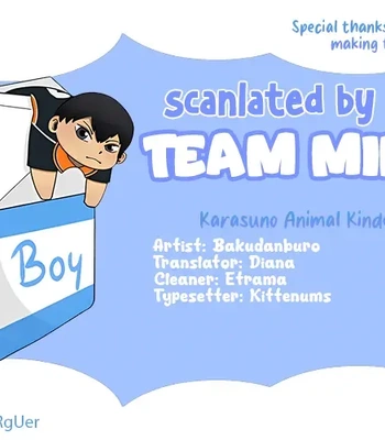 Gay Manga - [Bakudanburo] Karasuno Animal Kindergarten – Haikyuu!! dj [Eng] – Gay Manga