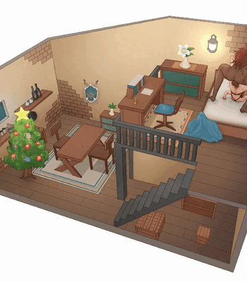 [CamoHouse] X’mas House – Gay Manga sex 16