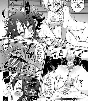 [Koneko Gumi (Poron)] AetherXiao ga Tsubo no Naka de Ecchi Suru Hon – Genshin Impact dj [Eng] – Gay Manga sex 9