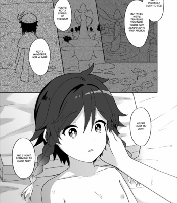 [Takama] Tomoru Umi ni Kaze wa Fuku | Wind-Swept Lanterns At Sea – Genshin Impact dj [Eng] – Gay Manga sex 26