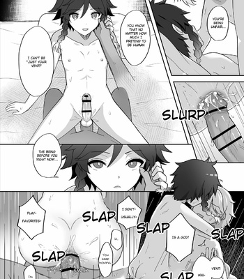 [Takama] Tomoru Umi ni Kaze wa Fuku | Wind-Swept Lanterns At Sea – Genshin Impact dj [Eng] – Gay Manga sex 27