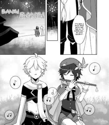 [Takama] Tomoru Umi ni Kaze wa Fuku | Wind-Swept Lanterns At Sea – Genshin Impact dj [Eng] – Gay Manga sex 8
