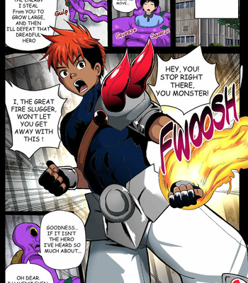 [Akuochisukii Kyoushitsu (Akuochisukii Sensei)] Fire Slugger Energy Drain Zecchou Jigoku [Eng] – Gay Manga sex 5