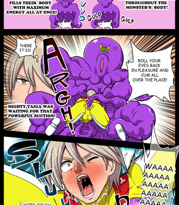 [Akuochisukii Kyoushitsu (Akuochisukii Sensei)] Fire Slugger Energy Drain Zecchou Jigoku [Eng] – Gay Manga sex 43