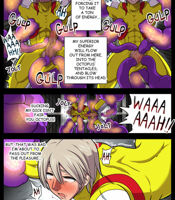 [Akuochisukii Kyoushitsu (Akuochisukii Sensei)] Fire Slugger Energy Drain Zecchou Jigoku [Eng] – Gay Manga sex 44