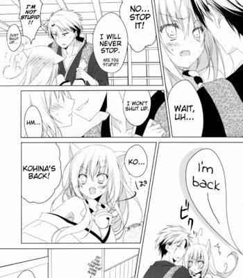 [Nekotama (Kira)] Kikoeta? | Can you hear it? – Gugure! Kokkuri-san dj [Eng] – Gay Manga sex 8