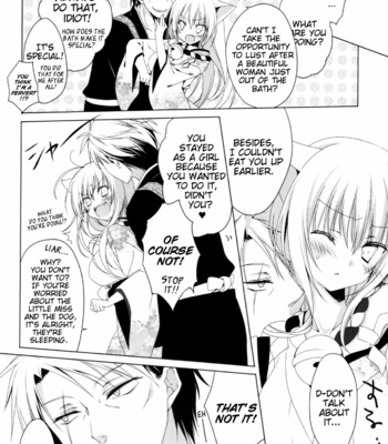 [Nekotama (Kira)] Kikoeta? | Can you hear it? – Gugure! Kokkuri-san dj [Eng] – Gay Manga sex 15