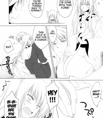 [Nekotama (Kira)] Kikoeta? | Can you hear it? – Gugure! Kokkuri-san dj [Eng] – Gay Manga sex 24
