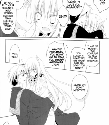 [Nekotama (Kira)] Kikoeta? | Can you hear it? – Gugure! Kokkuri-san dj [Eng] – Gay Manga sex 35