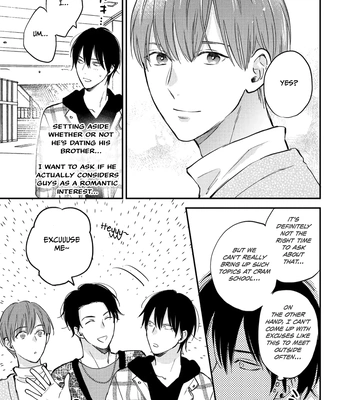 [Sakumoto Ayu] Giri no Kyoudai Dakedo Koibito no Futari wa Doudou to Tsukiaitai [Eng] (update c.3) – Gay Manga sex 91