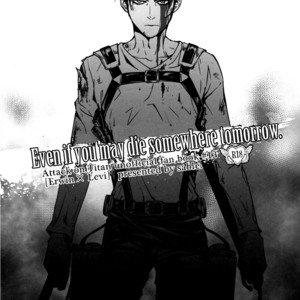 [Sable. (SAGAWA Miku)] Shingeki no Kyojin dj – Even if you may die somewhere tomorrow [Eng] – Gay Manga sex 2