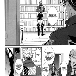 [Sable. (SAGAWA Miku)] Shingeki no Kyojin dj – Even if you may die somewhere tomorrow [Eng] – Gay Manga sex 21