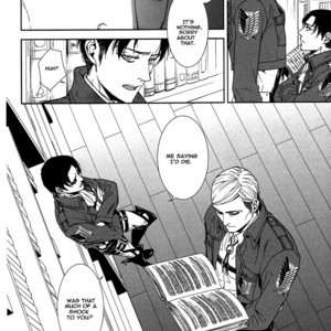 [Sable. (SAGAWA Miku)] Shingeki no Kyojin dj – Even if you may die somewhere tomorrow [Eng] – Gay Manga sex 23