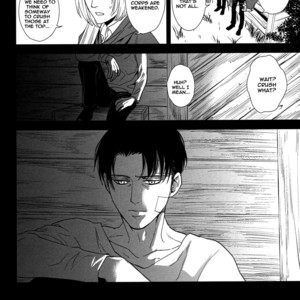[Sable. (SAGAWA Miku)] Shingeki no Kyojin dj – Even if you may die somewhere tomorrow [Eng] – Gay Manga sex 43