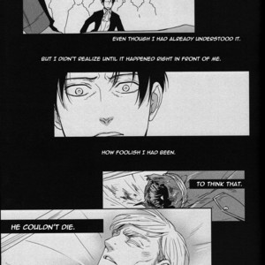 [Sable. (SAGAWA Miku)] Shingeki no Kyojin dj – Even if you may die somewhere tomorrow [Eng] – Gay Manga sex 44