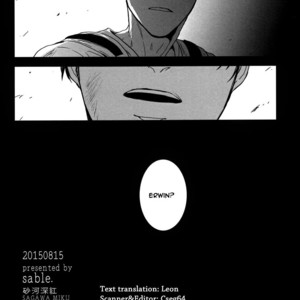 [Sable. (SAGAWA Miku)] Shingeki no Kyojin dj – Even if you may die somewhere tomorrow [Eng] – Gay Manga sex 49