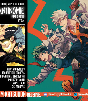 [cai] Antinomie After (part 2) – Boku no Hero Academia dj [KR] – Gay Manga sex 27