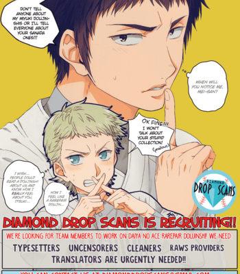 [Sawamura Sanctuary (Noco)] Rain – Ace of Diamond dj [Eng] – Gay Manga sex 2